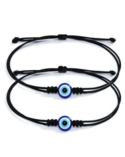ARTIFICIAL TREE Handmade Evil Eye Nazar Dhaga Bracelet Adjustable Friendship Band for…