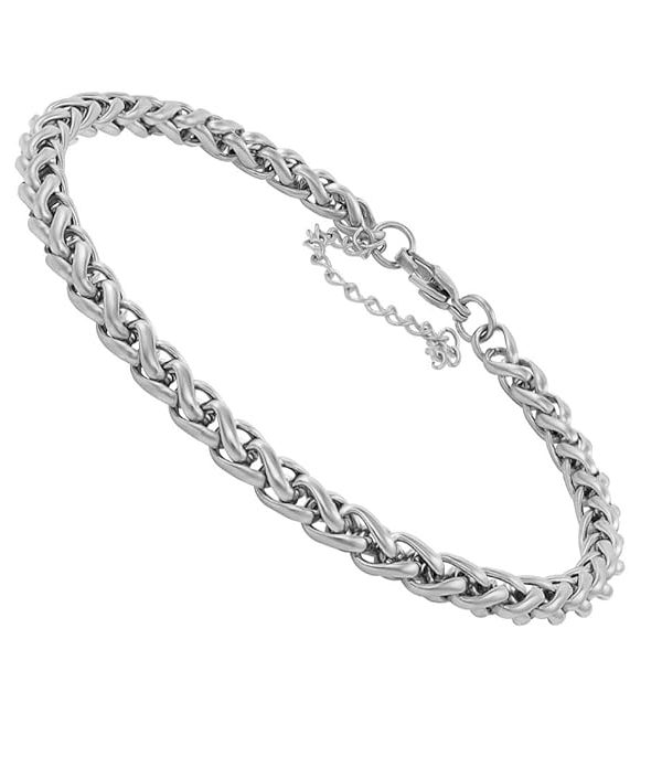 Nakabh Stainless Steel Bracelet For Men & Boys