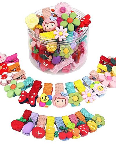 Shining Diva Fashion 26 Pcs Colorful Hair Accessories Hair Clips for Girls