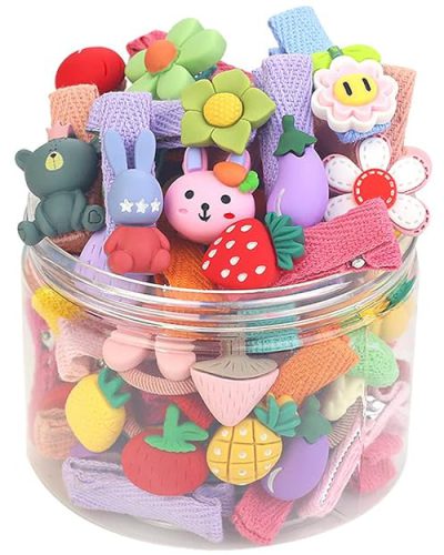 Shining Diva Fashion 26 Pcs Colorful Hair Accessories Hair Clips for Girls