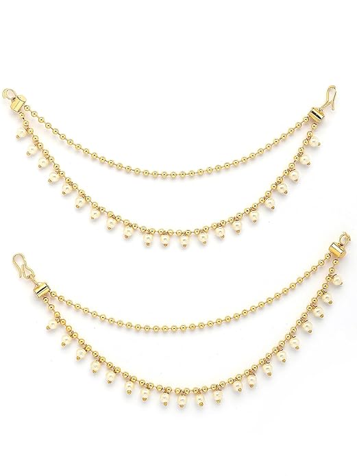 Sukkhi Indian Traditional Bewitching 18k Gold Plated Brass with Bahubali Inspired…