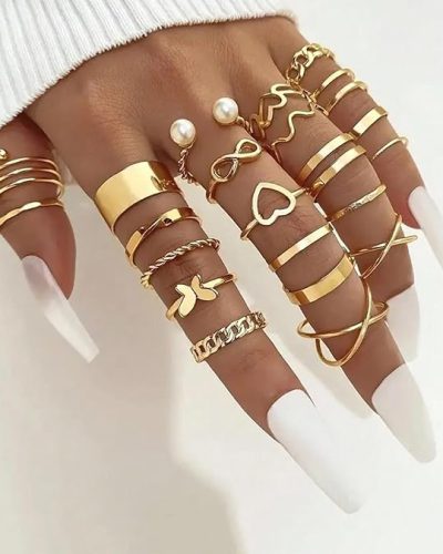 YouBella Fashion Jewellery Celebrity Inspired Combo of Latest Stylish Stackable…