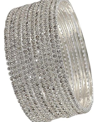 ZULKA Non-Precious Metal with Base Metal and Zircon Gemstone Studded Premium and…