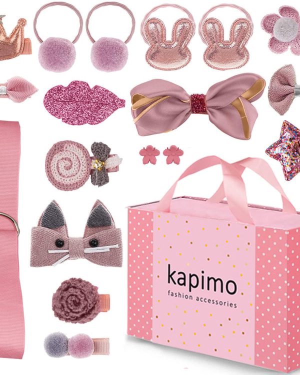 kapimo Fancy Hair Clips For Baby Girls Toddlers Assorted Stylish Fashion Hair…