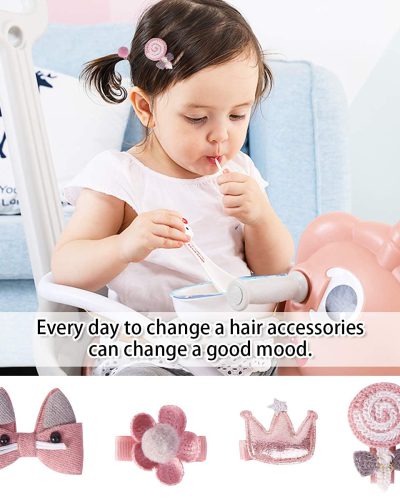 kapimo Fancy Hair Clips For Baby Girls Toddlers Assorted Stylish Fashion Hair…